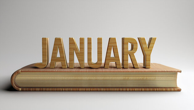 January sign.