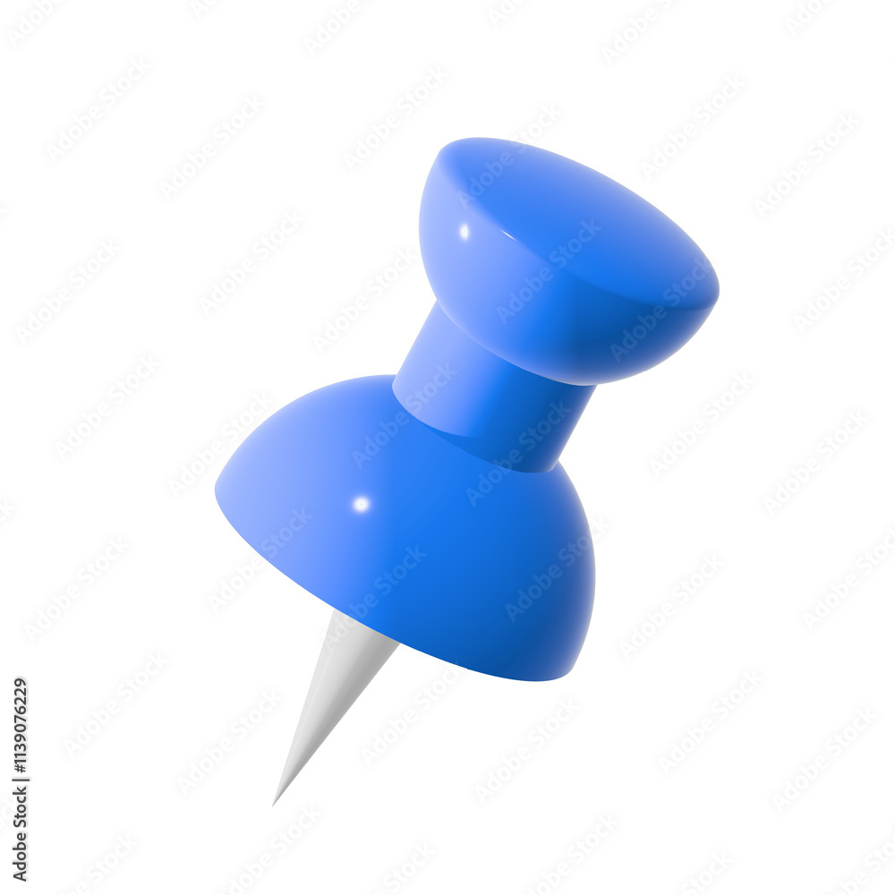 Poster map pin gps pointer markers icon 3d
