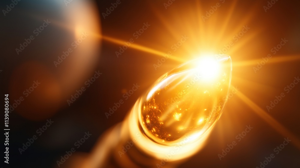 Poster explosive action shot of a firework sparkler igniting in a dark environment close-up viewpoint artis