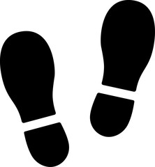 足跡のアイコン