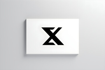 Obraz premium Sleek and Modern BX Company Logo Reflecting Creativity and Professionalism