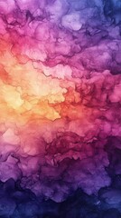 Fototapeta premium Vibrant Hues: Abstract Ink Art, Fluid Colors, Gradient Design, Stunning Texture, Deep Shades, Artistic Expression, Color Swirl, Creative Flow, Ink Wash Painting, Dynamic Composition
