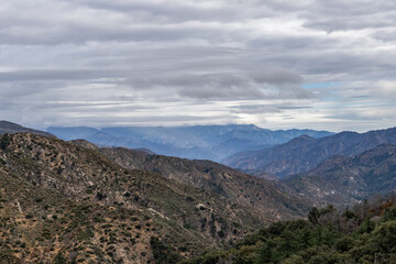 Red Box Picnic Area. Junction of Mt Wilson Red Box Rd and Angeles Crest Highway.  San Gabriel Mountains, Los Angeles County, California. Angeles National Forest 