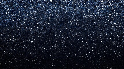 Obraz premium Blue and Silver Glitter Sparkle Background