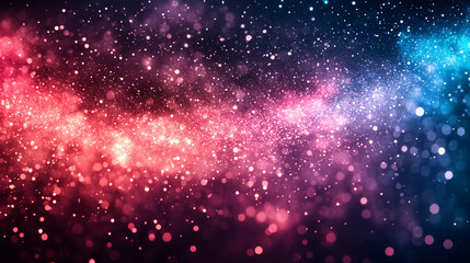 Fototapeta premium universe showcasing awe-inspiring outer space beauty featuring planets stars cosmic nebulae and blurred spaceship symbolizing exploration infinity and mystery