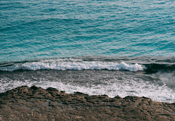 A Photographer's Dream: Capturing the Raw Beauty of Ajiba Beach's Dramatic Cliffs and Crystal-Clear Waters in Marsa Matrouh, Egypt

