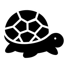 Obraz premium turtle Solid icon