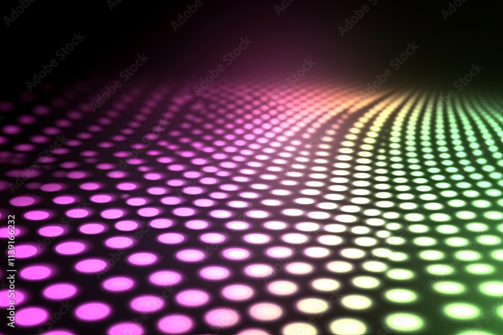 Aufkleber abstract colorful dotted pattern background: a vibrant and dynamic design