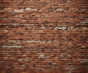 Naklejka premium rustic and natural abstract brown brick pattern on wall, cozy ambiance, stone-like appearance, inviting space