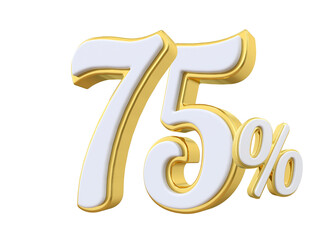 75 Percent Gold offer in 3d