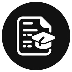 Editable resume, education, experience, cv, file, document vector icon. Business, work, job, office. Part of a big icon set family. Perfect for web and app interfaces, presentations, infographics, etc