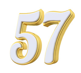 Gold Number 57