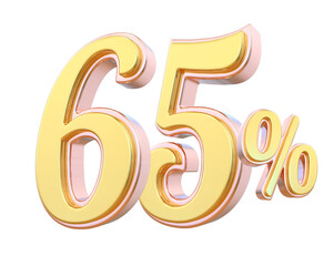 65 Percent Gold offer in 3d