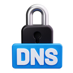 dns 3d render icons