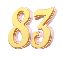 Gold Number 83