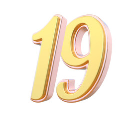 Gold Number 19