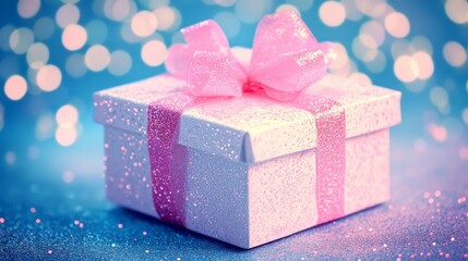 Fototapeta premium glitter vintage lights background. defocused