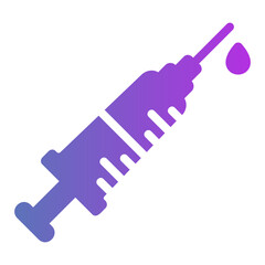 syringe Gradient icon