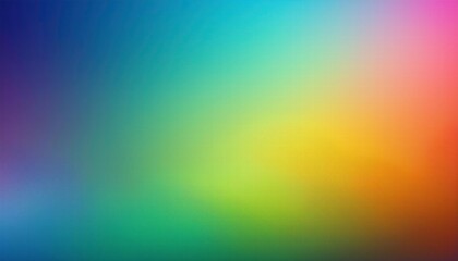 Obraz premium Vibrant Rainbow Gradient: A smooth, ethereal blend of colorful hues evokes a sense of joy, energy, and positivity. Perfect for backgrounds, overlays, and abstract designs.