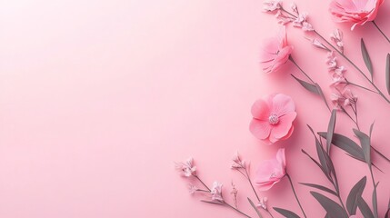 Naklejka premium Soft pastel pink background with gentle blush tones and subtle gradients for elegant minimal designs