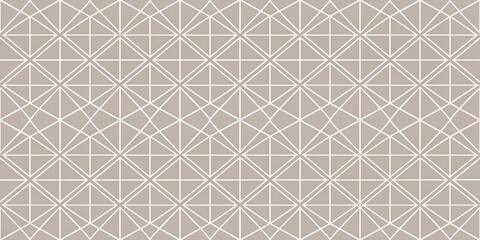 Elegant Seamless Geometric Pattern with Interlocking Triangles and Lines