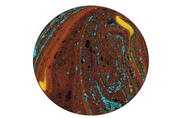 Planets for use in your photos or art images. Made from liquid art using water, paint, soap, oil...
