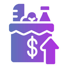 grocery Gradient icon