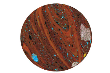 Planets for use in your photos or art images. Made from liquid art using water, paint, soap, oil and inks. Macro photos.