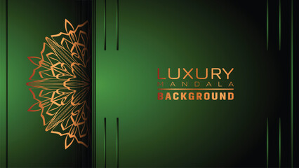 Luxury mandala background ornamental, arabesque style With Golden Arabesque Pattern Style. Decorative Mandala Ornament For Print, Brochure, Banner, Cover, Poster, Invitation Card
