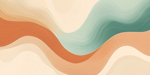 Abstract wavy background with pastel colors. (1)