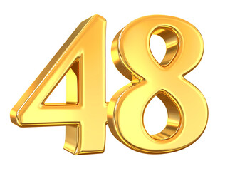 Gold Number 48