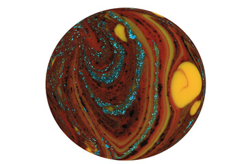 Planets for use in your photos or art images. Made from liquid art using water, paint, soap, oil...