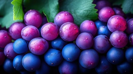 Exploring the Richness of Purple and Blue Grapes