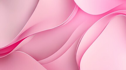 Delicate pastel pink abstract geometric background with subtle gradient tones and soft flowing shapes, ideal for modern banners, web headers, and minimalist branding templates