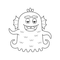 cartoon monster