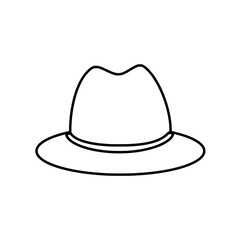 hat isolated on white