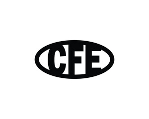 CFE Logo design vector template. CFE