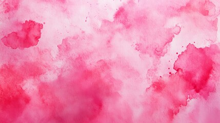 Obraz premium Delicate pastel pink watercolor background with soft, organic brushstrokes and gentle texture, ideal for romantic invitations, feminine stationery, and elegant design projects