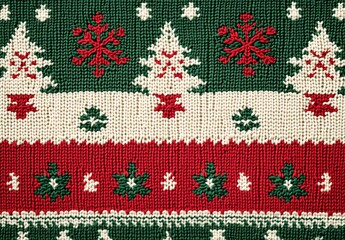 cozy knitted christmas background