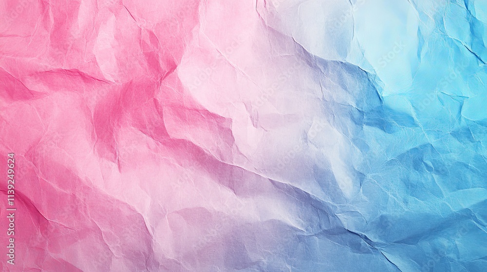 Poster pastel pink and blue textured blank paper background with subtle watercolor gradient creating a soft