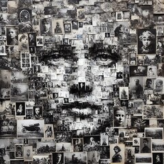 Fragments of Life: A Photo Mosaic Portrait
This emphasizes how individual fragments—photos of people, places, and objects—come together to form a cohesive and meaningful portrait.