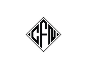 CFN logo design vector template. CFN