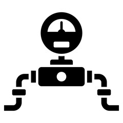gas pressure icon