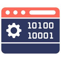 Binary Code Icon