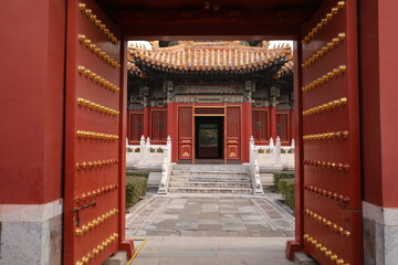 entrance to the temple