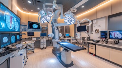 Innovative Robotic Surgical System in Modern Operating Room Setup