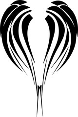 Tribal Heart Designs: Bold, intricate patterns featuring hearts inspired by tribal art for unique designs