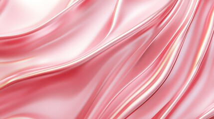 Obraz premium Pink rose gold abstract texture with gradients and shadows – valentine’s day background