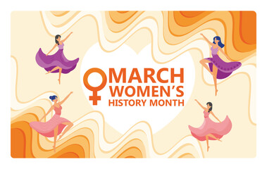 Celebrate Women's History Month in March with inspiring designs.