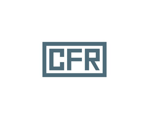 Obraz premium CFR logo design vector template. CFR
